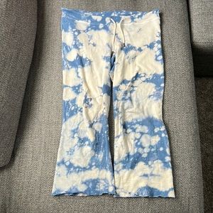 The GREAT. The wide leg cropped sweatpants